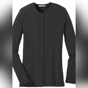Port Authority Ladies Concept Stretch Button-Front Cardigan Medium NWOT